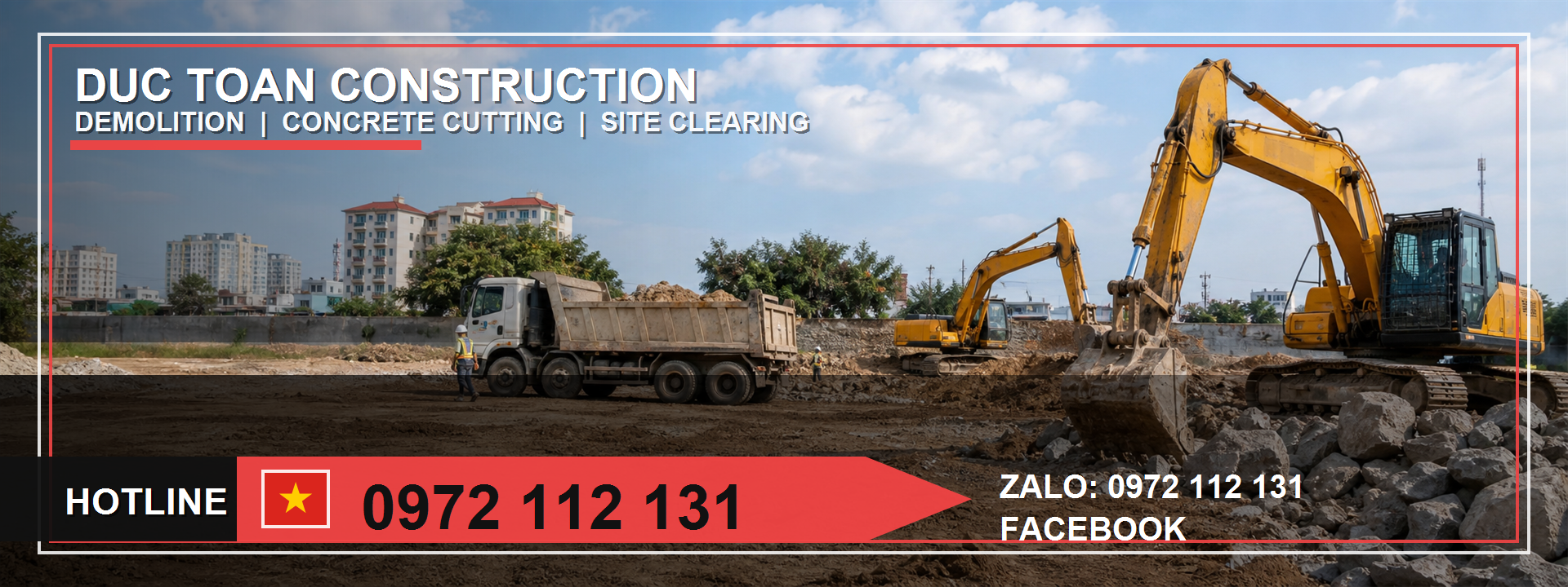 đập vách ngăn Hóc Môn
